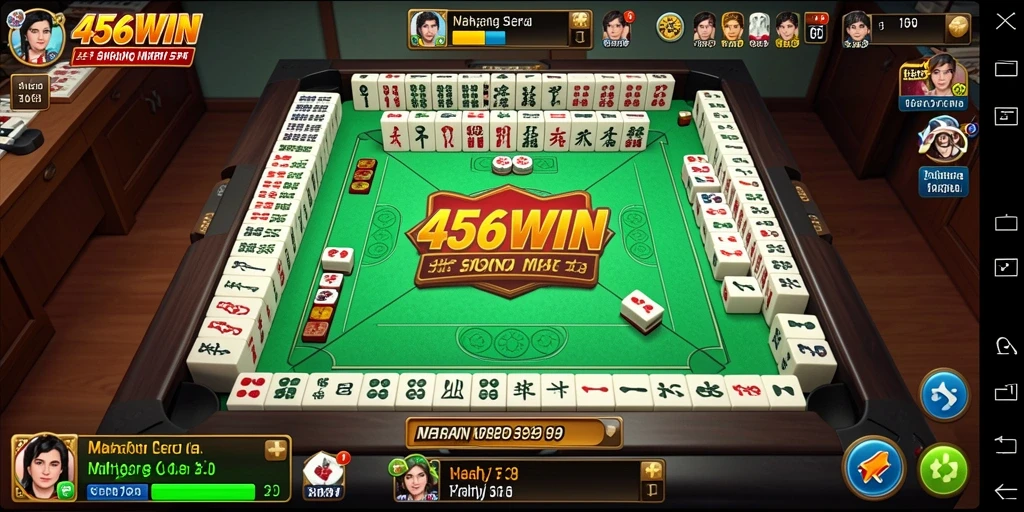 Screenshot gameplay Mahjong yang menarik dari 456WIN.