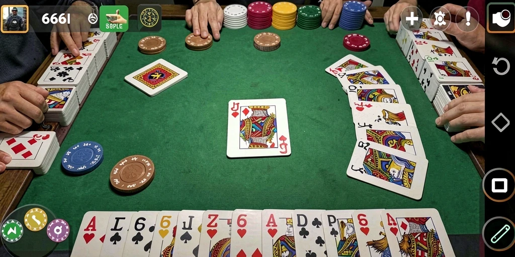 Gameplay seru dan interaktif dalam 666I Gaple.