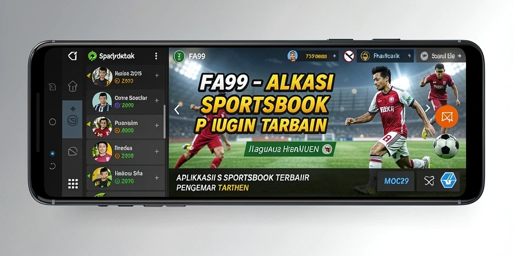 Tampilan gameplay exciting saat memasang taruhan dalam FA99.