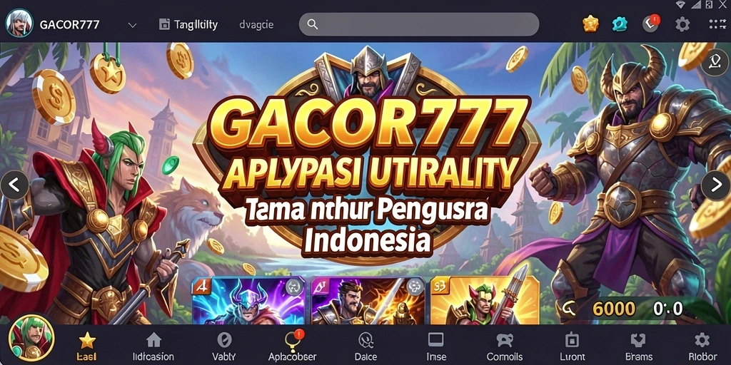 Tampilan menarik dari GACOR777 yang memudahkan pengguna.