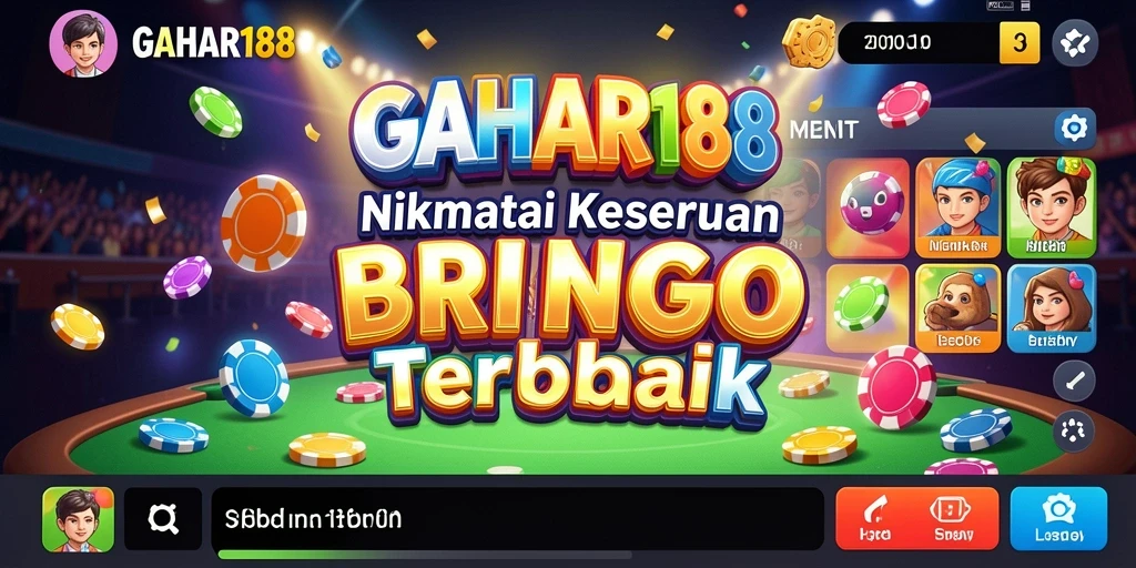 Tampilan gameplay Bingo yang seru dan mengasyikkan dalam GAHAR188.