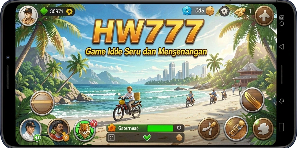 Tampilan gameplay HW777 yang mengasyikkan dan penuh strategi.