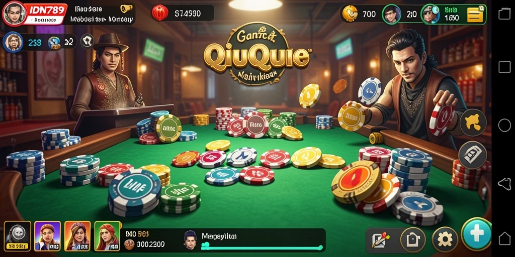 Screenshot gameplay QiuQiu dari IDN789 yang menampilkan aksi seru.