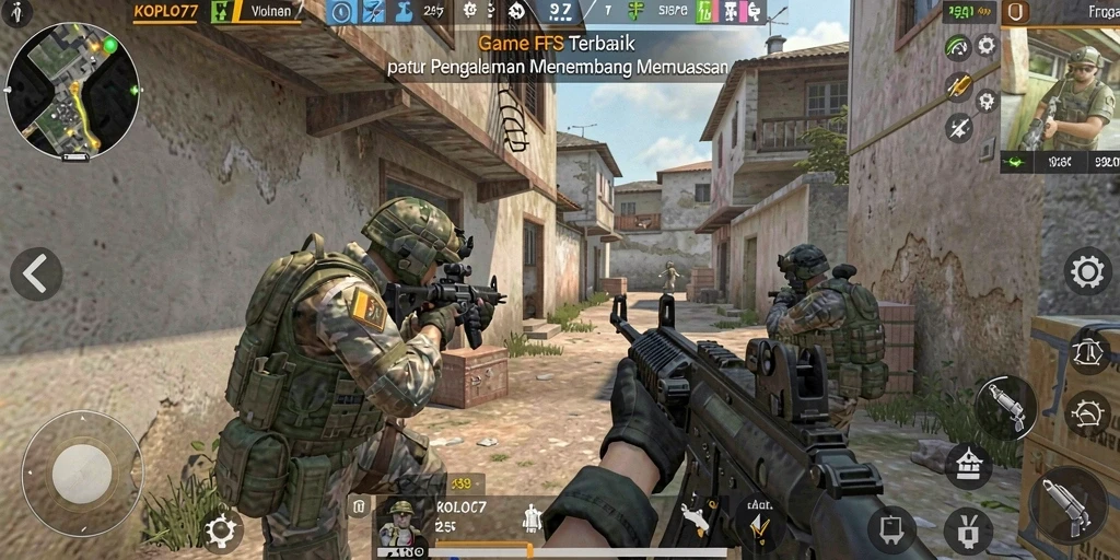 Tampilan gameplay KOPLO77 yang menyenangkan dan penuh aksi.