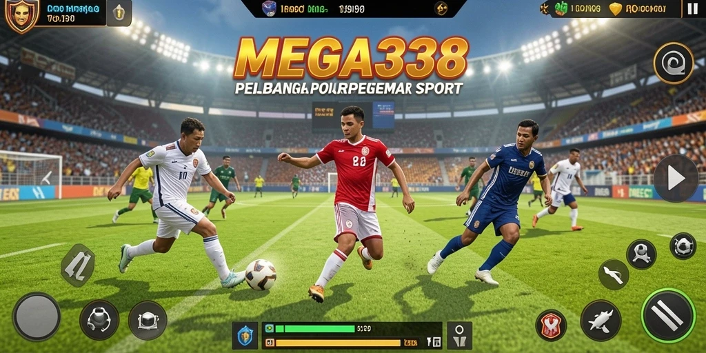 Tampilan gameplay MEGA338 yang menegangkan dan seru saat bertanding.