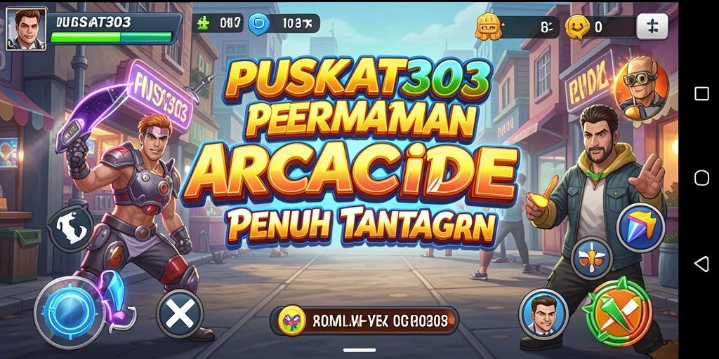 Screenshot PUSAT303 menampilkan aksi gameplay yang seru dan menantang.