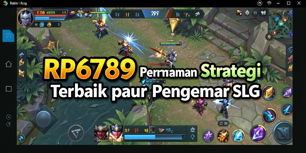 Tangkapan layar utama RP6789 menampilkan gameplay SLG yang dinamis.