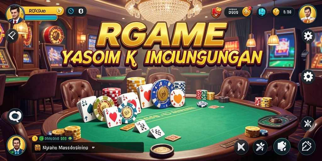 Tangkapan layar gameplay RPGAME menampilkan keseruan permainan Kasino yang mengasyikkan.