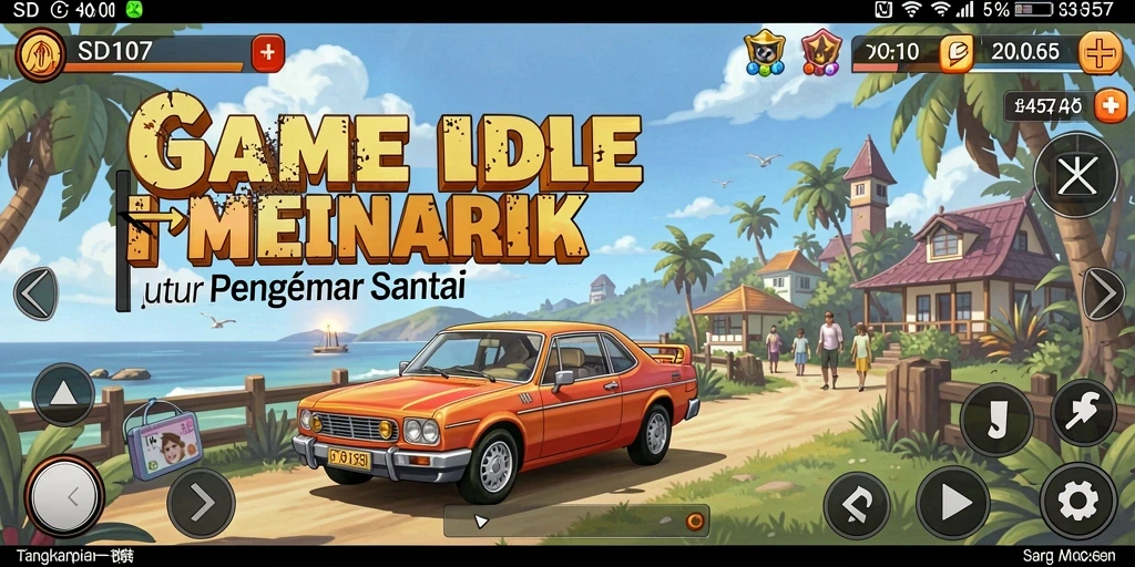 Gameplay menawan dari SD107 dengan mekanisme idle yang menarik.