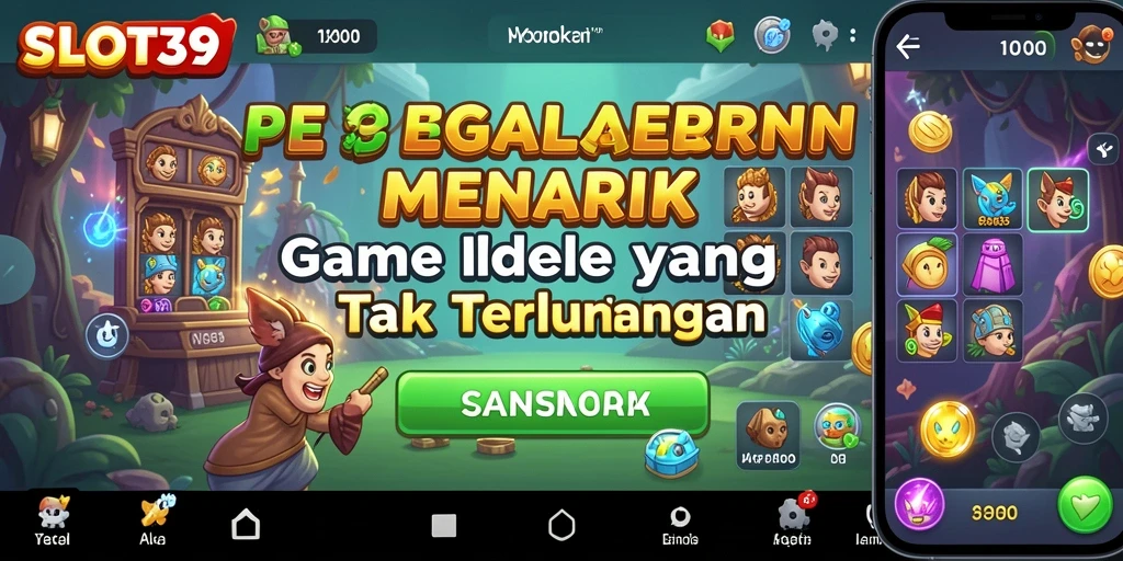 Gameplay SLOT39 yang menarik dan interaktif dalam game Idle.
