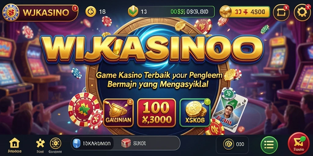 Tampak gameplay seru WJKASINO dengan berbagai pilihan permainan kasino.