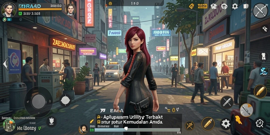 Tampilan antarmuka pengguna ZARA4D yang intuitif dan fungsional.